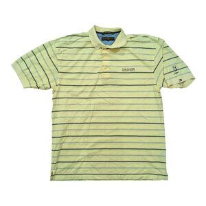 TPC Sawgrass The Players Championship Tommy Hilfiger Striped Golf Polo Sz M